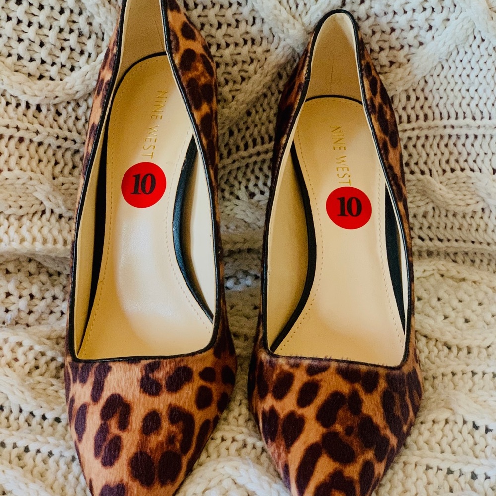 Cheetah Print High Heels